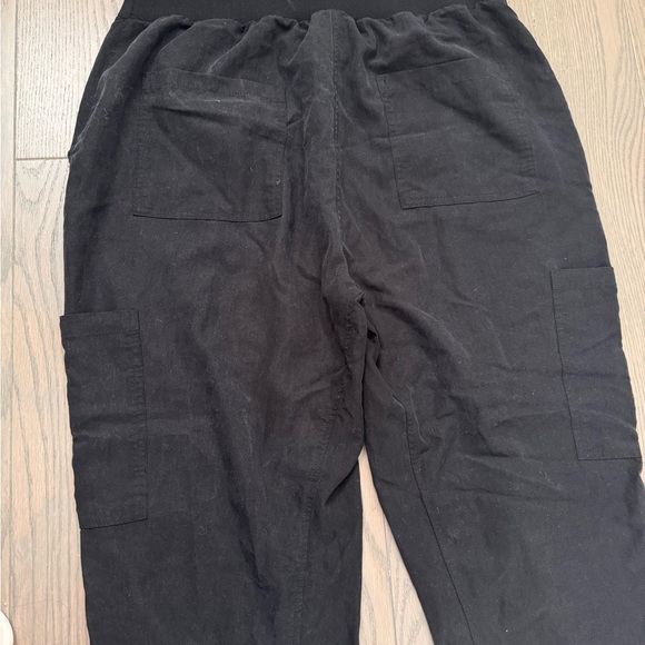 Maeve by Anthropologie Women's Size M Cicerone Cargo Utility Jogger Black Soft - Picture 10 of 14